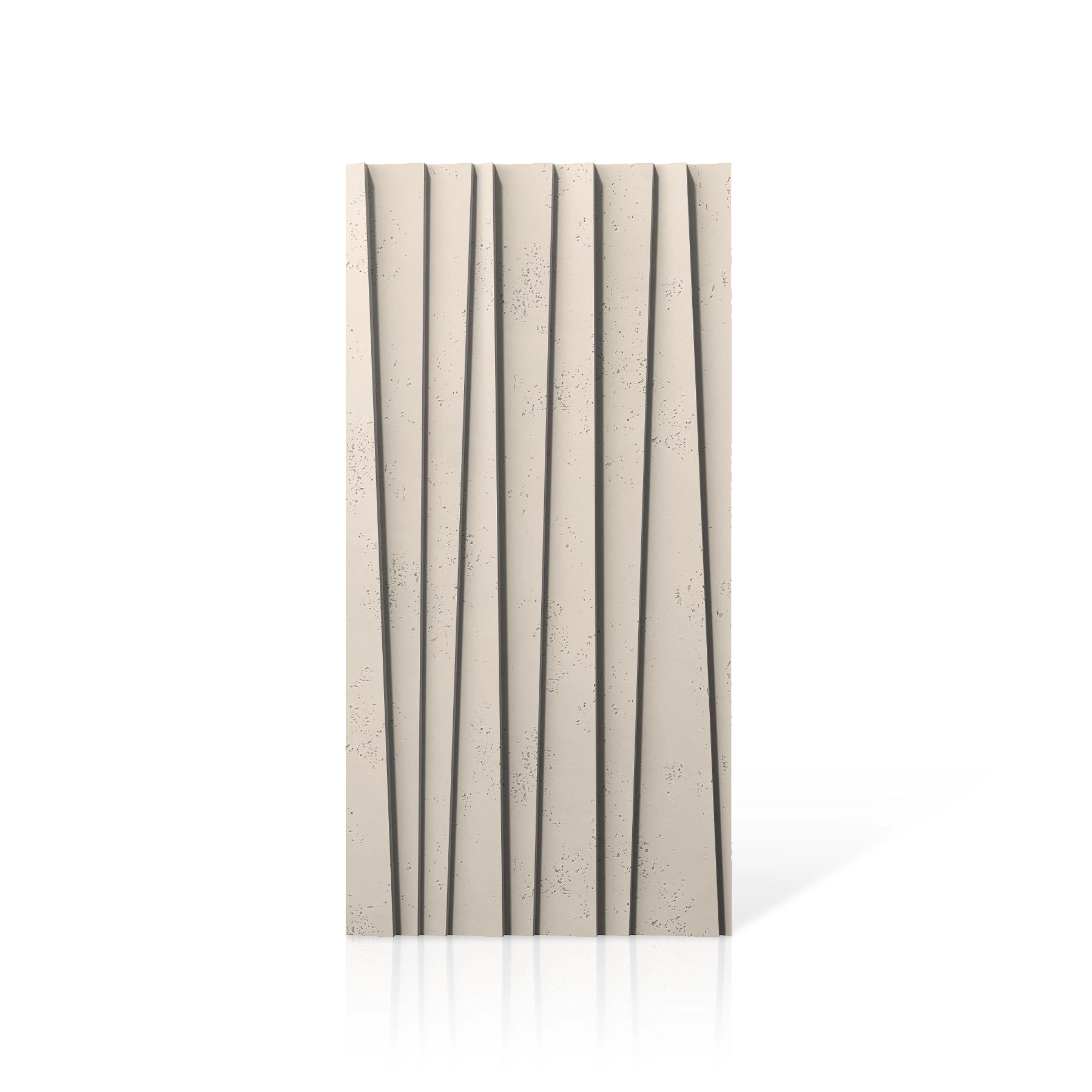 3D Concrete Wall Panels SHUTTERS colour swatch on white background DecorMania.eu
